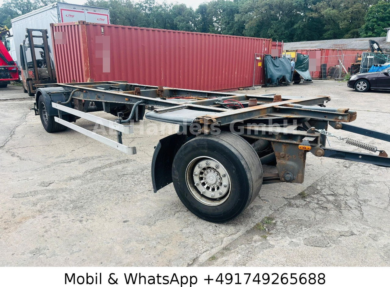 Schmitz Cargobull AFW 18 Drehschemelanhänger *TÜV/SAF-Achsen/Alcoa - Remolque chasis: foto 1 Schmitz Cargobull AFW 18 Drehschemelanhänger *TÜV/SAF-Achsen/Alcoa - Remolque chasis: foto 1