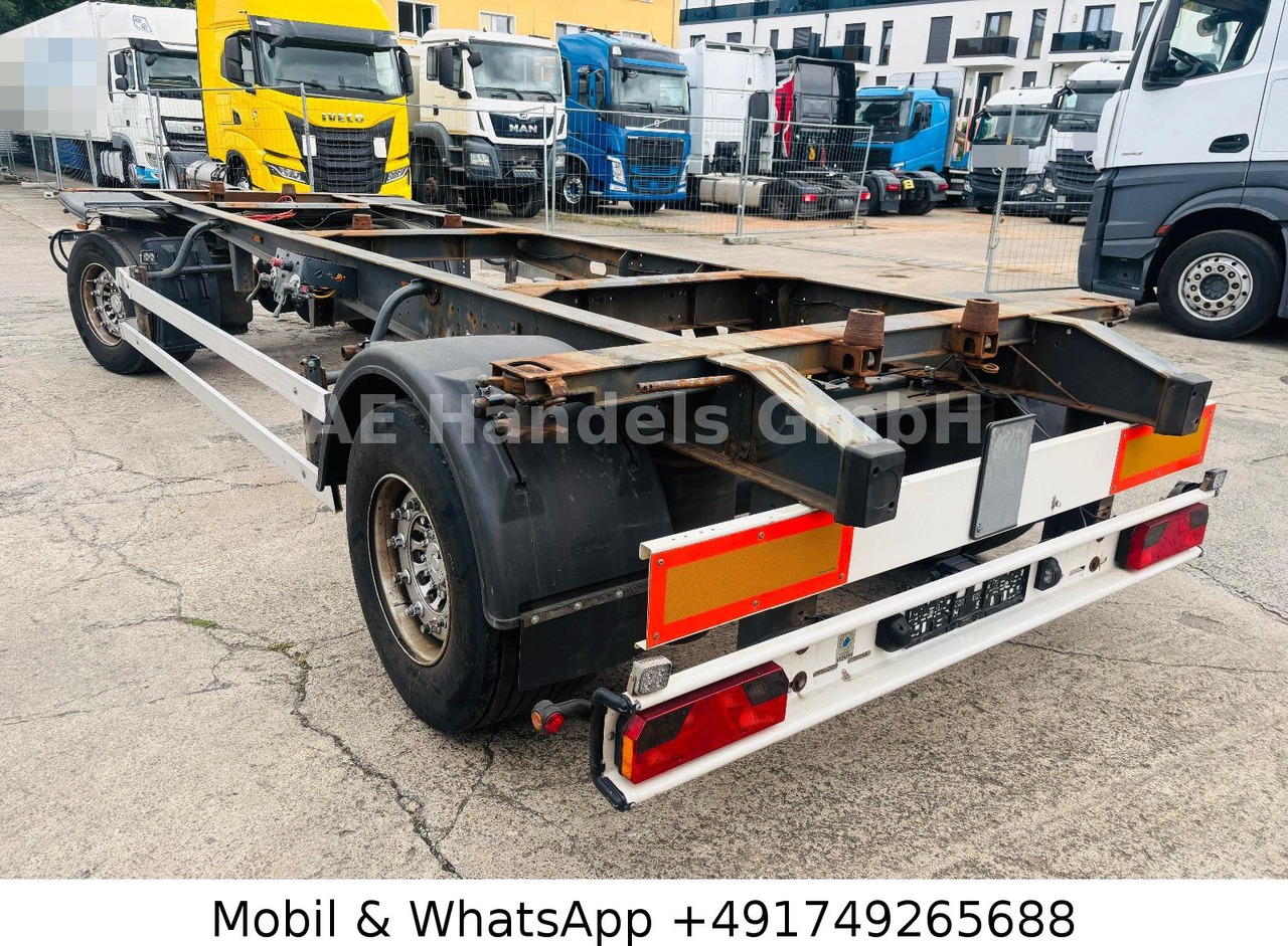 Schmitz Cargobull AFW 18 Drehschemelanhänger *TÜV/SAF-Achsen/Alcoa - Remolque chasis: foto 5 Schmitz Cargobull AFW 18 Drehschemelanhänger *TÜV/SAF-Achsen/Alcoa - Remolque chasis: foto 5