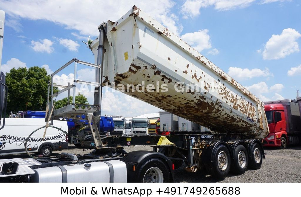 Schmitz Cargobull SKI 24 Stahl *24m³ / 1.Liftachse / Rollplane Schmitz Cargobull SKI 24 Stahl *24m³ / 1.Liftachse / Rollplane - Semirremolque volquete: foto 1 Schmitz Cargobull SKI 24 Stahl *24m³ / 1.Liftachse / Rollplane Schmitz Cargobull SKI 24 Stahl *24m³ / 1.Liftachse / Rollplane - Semirremolque volquete: foto 1