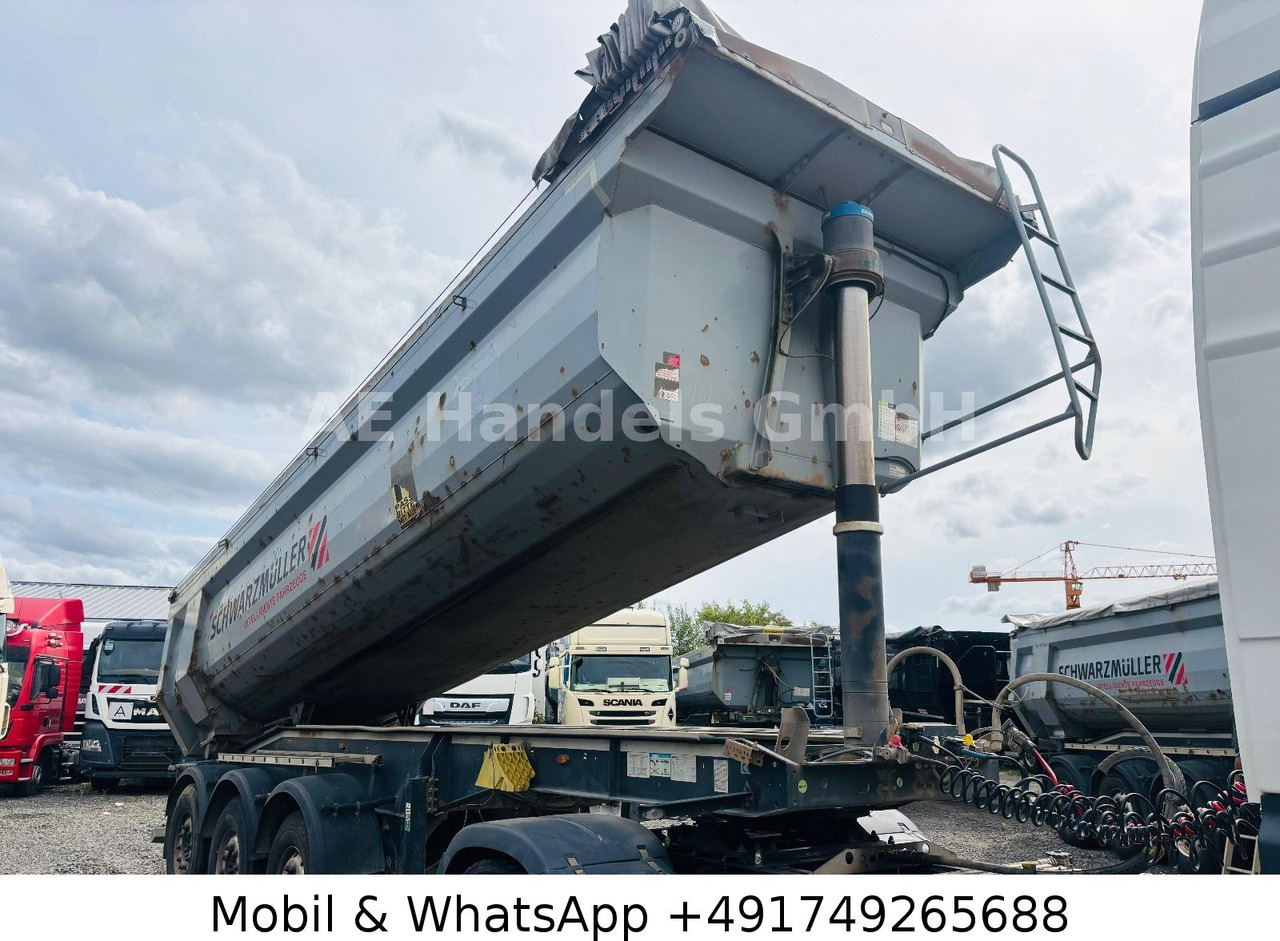 Schwarzmüller SK Stahl *24m³/Hardox/Alcoa/E-Verdeck/Wabco - Semirremolque volquete: foto 1 Schwarzmüller SK Stahl *24m³/Hardox/Alcoa/E-Verdeck/Wabco - Semirremolque volquete: foto 1