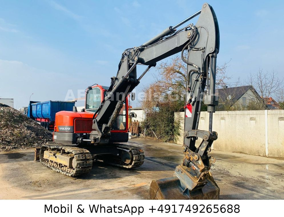 Volvo ECR88D *Vertsellausleger/Schwenk/Schnellwechsler - Excavadora de cadenas: foto 1 Volvo ECR88D *Vertsellausleger/Schwenk/Schnellwechsler - Excavadora de cadenas: foto 1