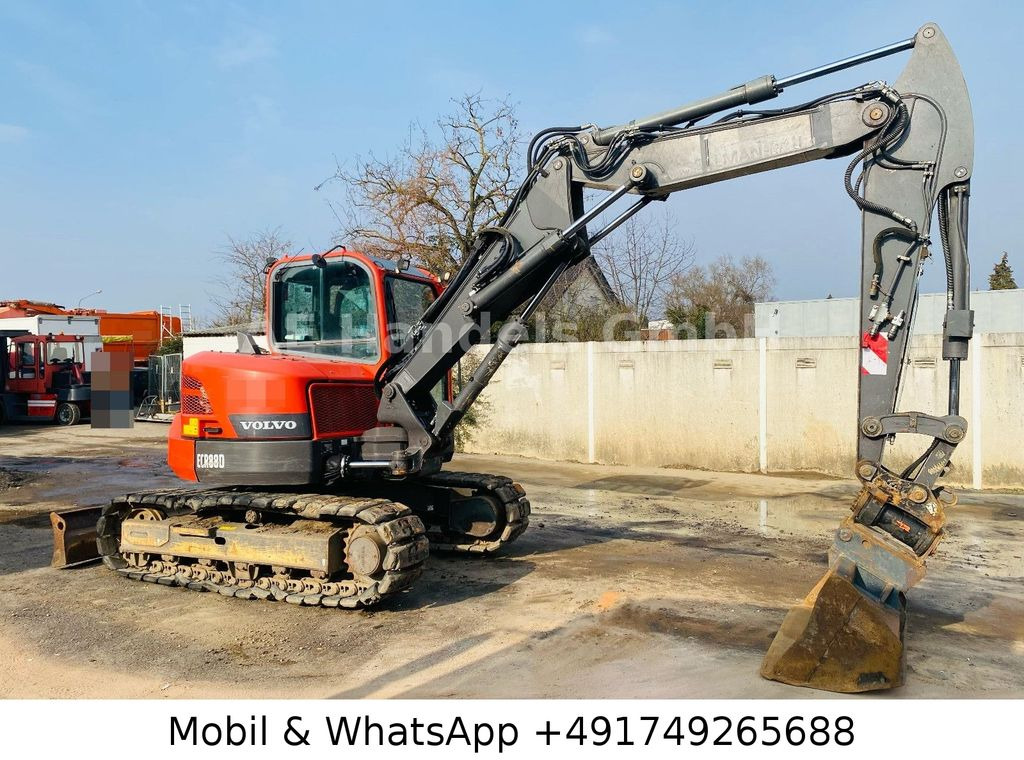 Volvo ECR88D *Vertsellausleger/Schwenk/Schnellwechsler - Excavadora de cadenas: foto 3 Volvo ECR88D *Vertsellausleger/Schwenk/Schnellwechsler - Excavadora de cadenas: foto 3