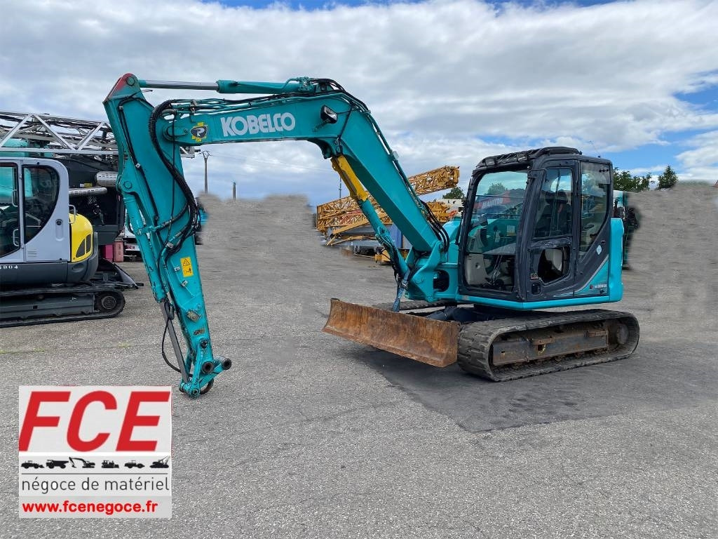 Kobelco SK85 MSR-3E / Certificat CE endommagée - Excavadora de cadenas: foto 1 Kobelco SK85 MSR-3E / Certificat CE endommagée - Excavadora de cadenas: foto 1