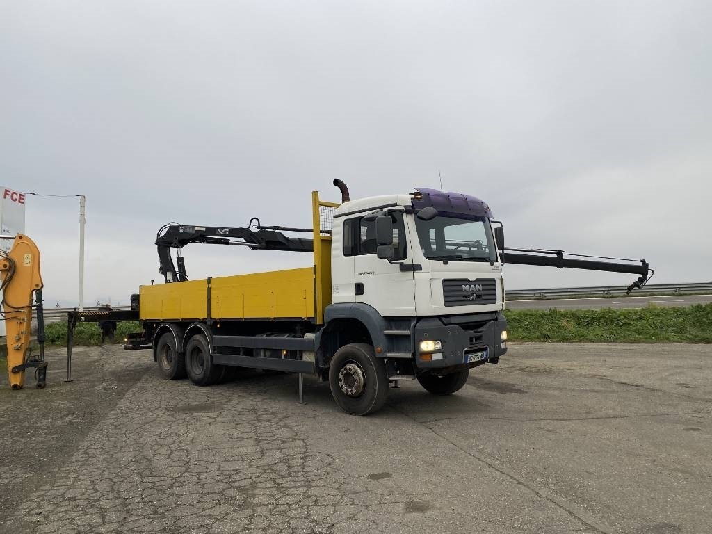 MAN TGA 36.350 /HIAB 166E4 Non Accidenté - Camión caja abierta: foto 5 MAN TGA 36.350 /HIAB 166E4 Non Accidenté - Camión caja abierta: foto 5