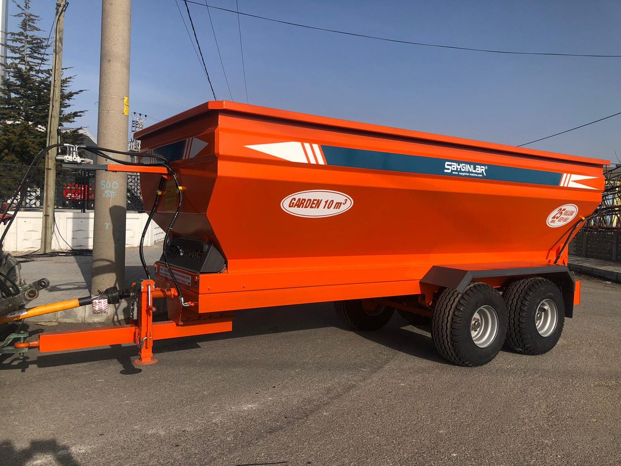 SAYGINLAR GARDEN 10 TON - Esparcidor de estiércol: foto 3 SAYGINLAR GARDEN 10 TON - Esparcidor de estiércol: foto 3