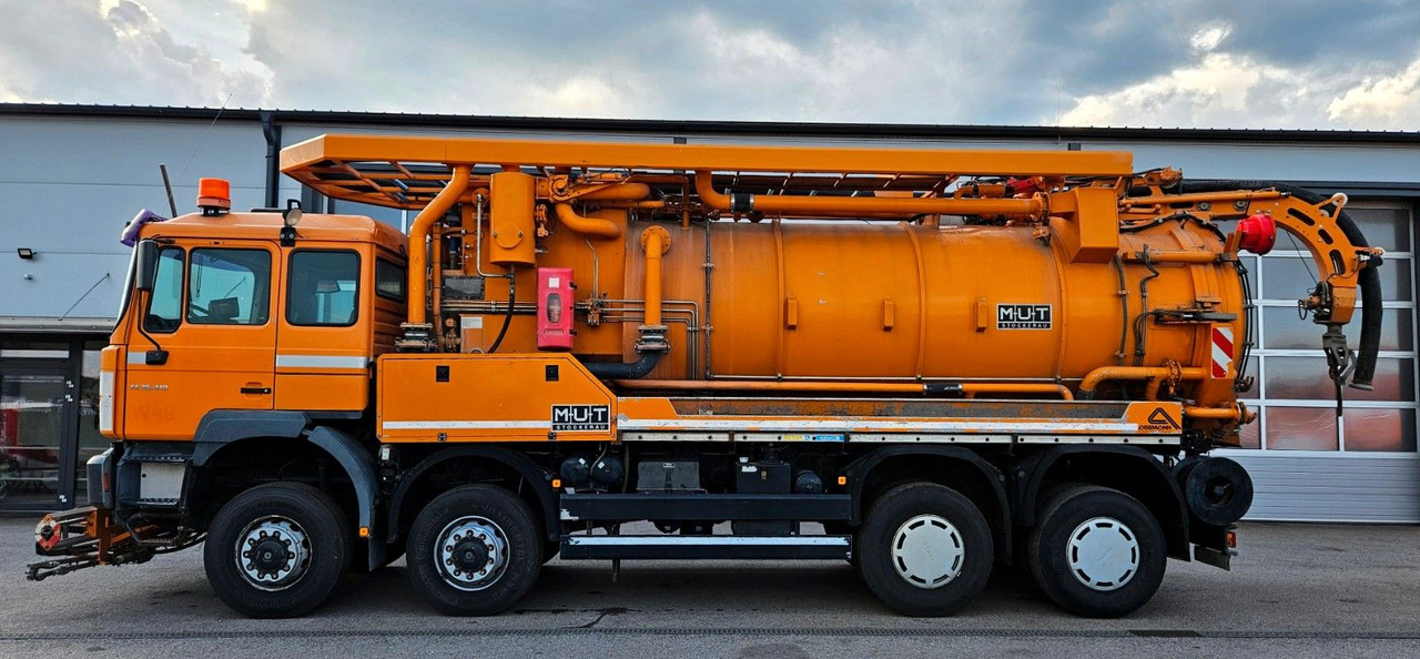 MAN FE35.410 8x6 Assmann Kanalspüler V2A Recycling - Limpieza de alcantarillado: foto 2 MAN FE35.410 8x6 Assmann Kanalspüler V2A Recycling - Limpieza de alcantarillado: foto 2