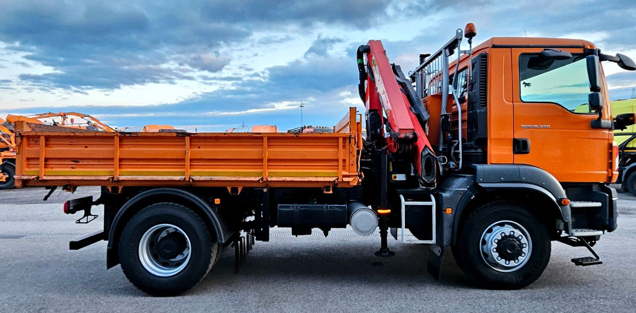 Camión volquete, Camión grúa nuevo MAN TGM 18.340 4x4 Palfinger PK12001 EH  Kran Euro5: foto 8