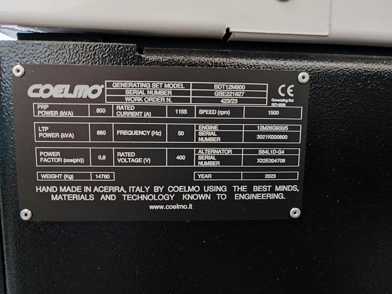 Herramienta/ Equipo Coelmo BDT12M900: foto 6 Herramienta/ Equipo Coelmo BDT12M900: foto 6