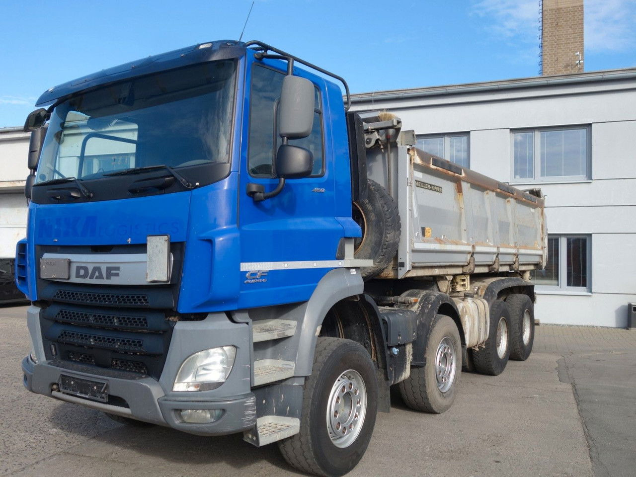 DAF CF 460 FAD, 8x4, Meiller Kipper - Camión volquete: foto 1 DAF CF 460 FAD, 8x4, Meiller Kipper - Camión volquete: foto 1
