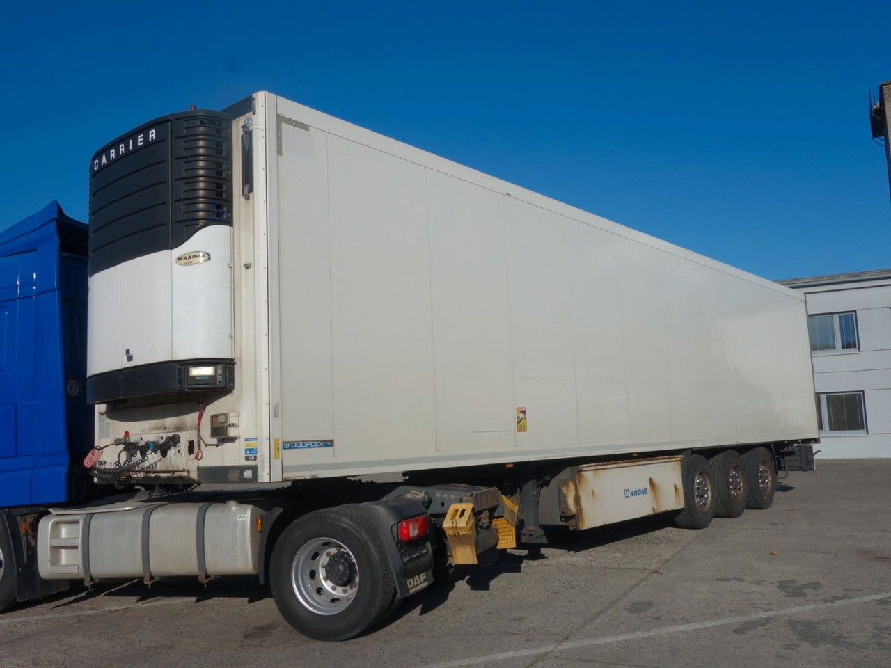 Krone SD, Carrier Maxima 1300, Doppelstock SD, Carrier Maxima 1300, Doppelstock - Semirremolque frigorífico: foto 1 Krone SD, Carrier Maxima 1300, Doppelstock SD, Carrier Maxima 1300, Doppelstock - Semirremolque frigorífico: foto 1