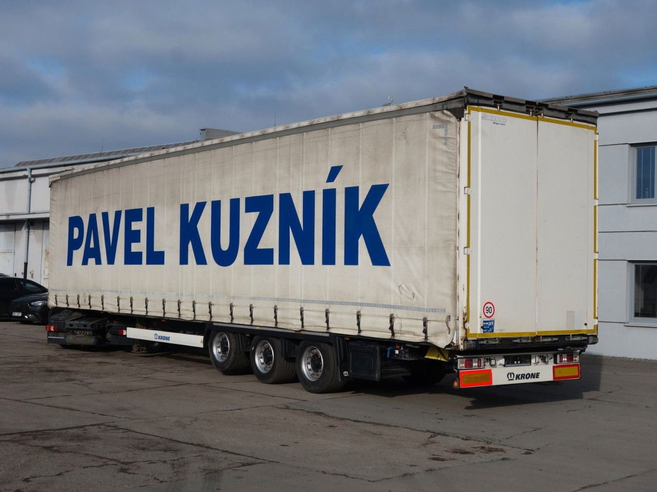 Krone SD Mega, Liftachse - Semirremolque lona: foto 4 Krone SD Mega, Liftachse - Semirremolque lona: foto 4