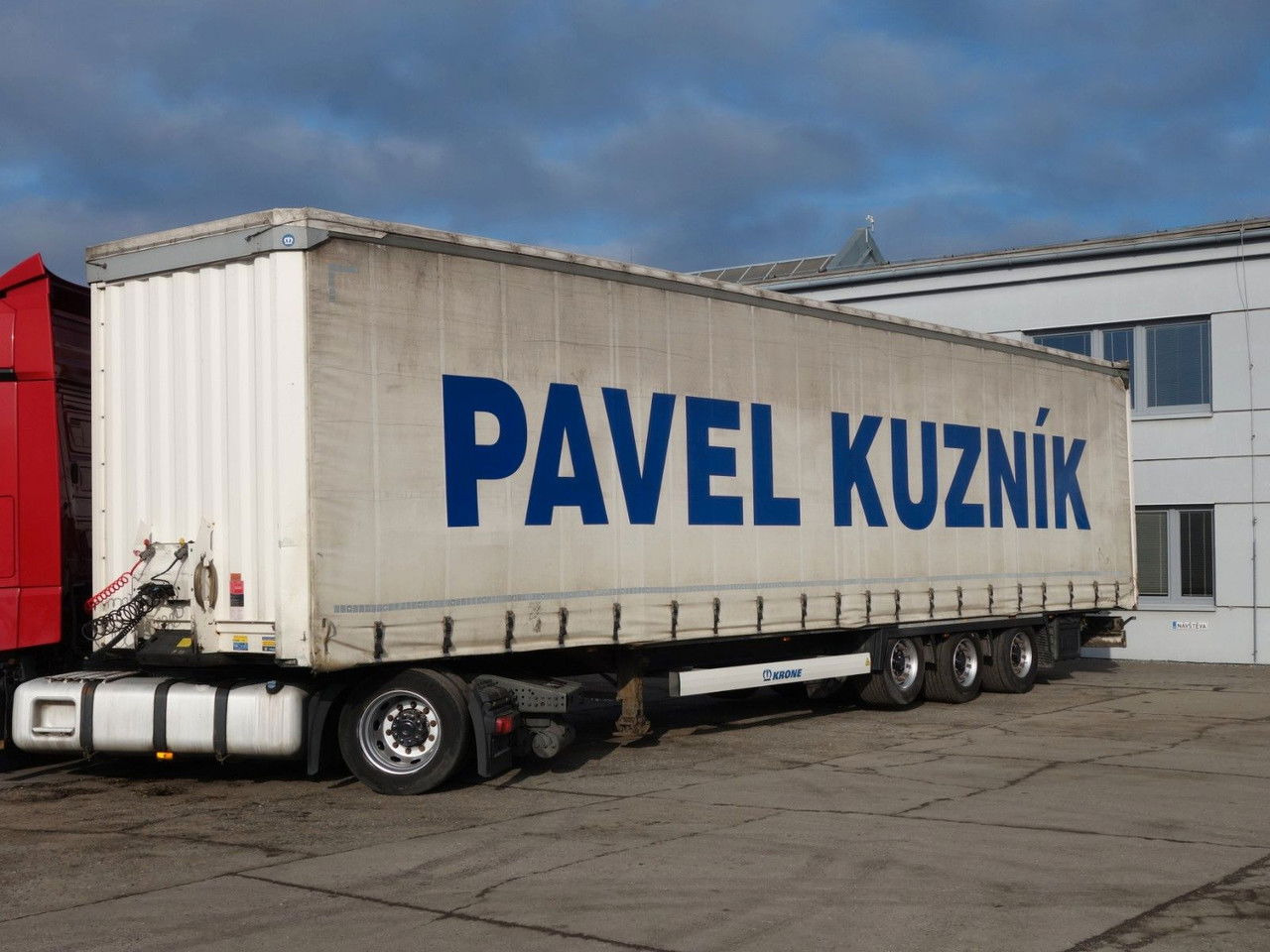 Krone SD Mega, Liftachse - Semirremolque lona: foto 1 Krone SD Mega, Liftachse - Semirremolque lona: foto 1