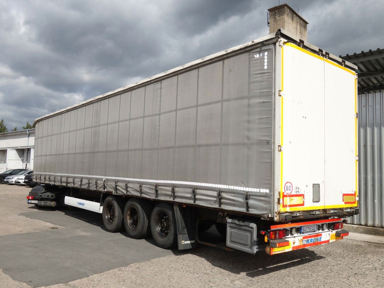 Krone SD Standard, Liftachse - Semirremolque lona: foto 4 Krone SD Standard, Liftachse - Semirremolque lona: foto 4