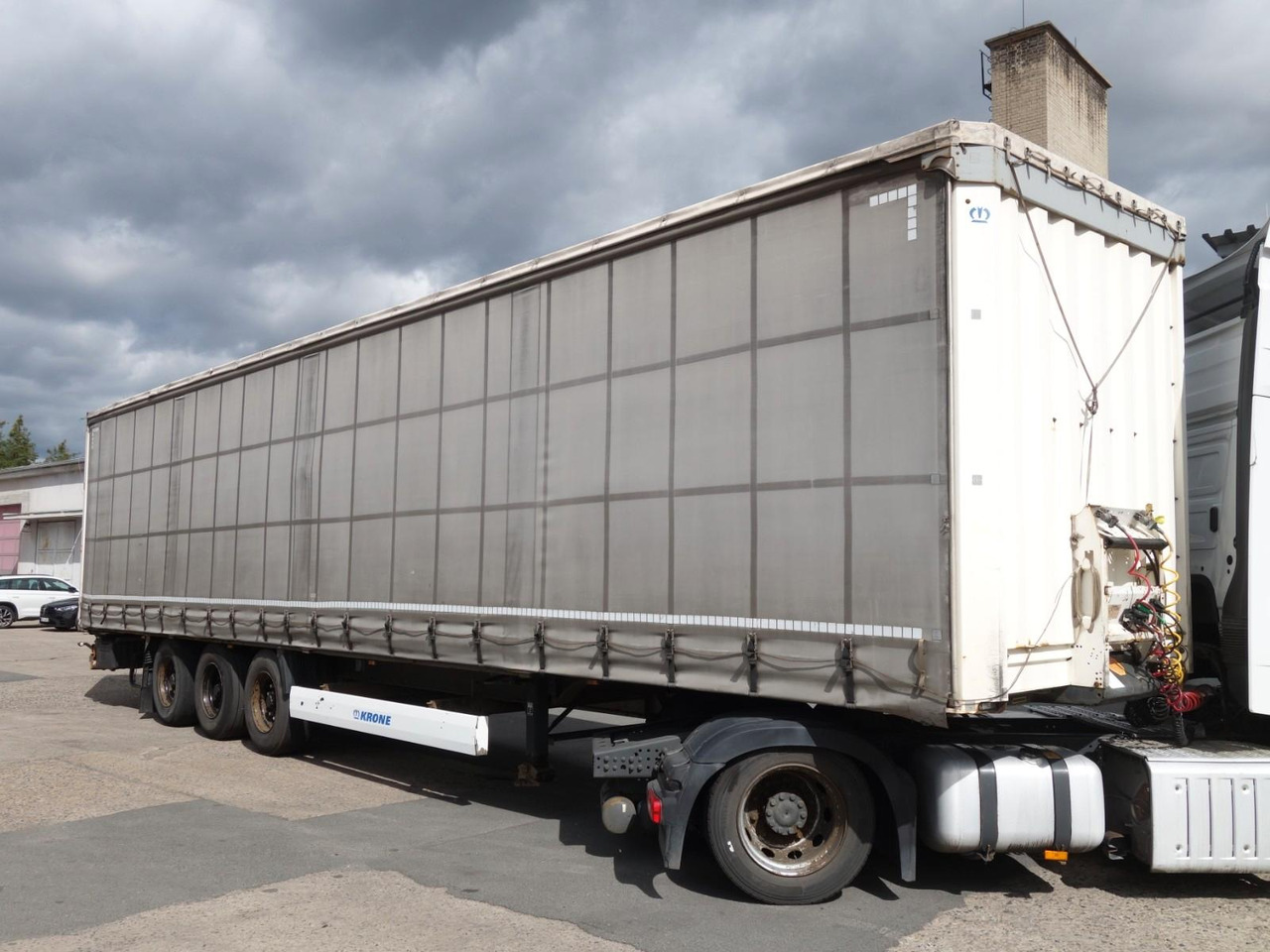 Krone SD Standard, Liftachse - Semirremolque lona: foto 3 Krone SD Standard, Liftachse - Semirremolque lona: foto 3