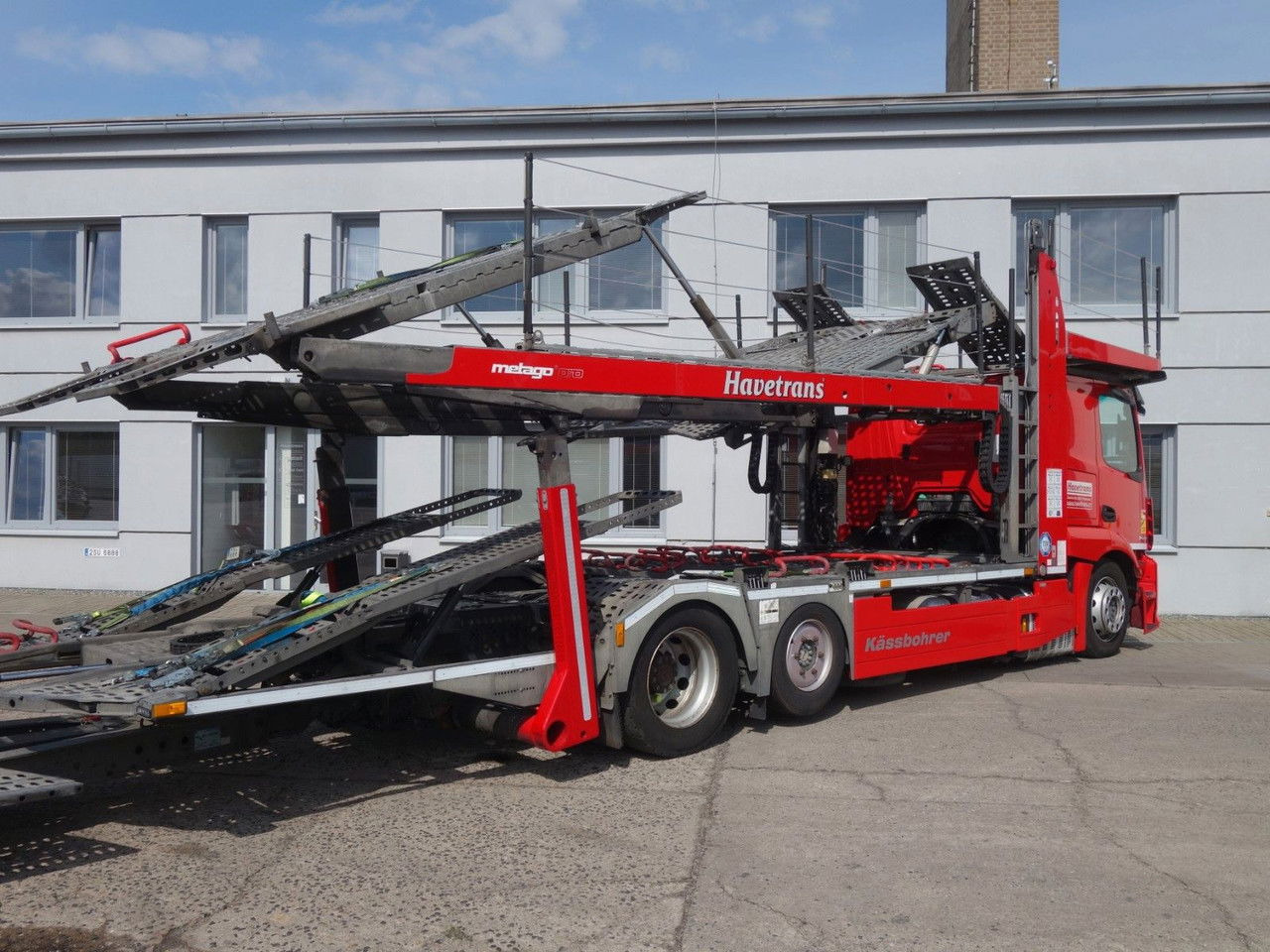 Camión portavehículos Mercedes-Benz Actros 1843 MP5 Metago Pro / Metago Pro VDI: foto 11