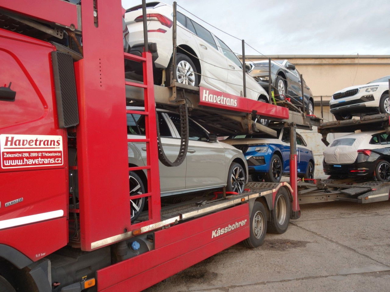 Volvo FM 13 460 6x2 Kässbohrer Metago - Supertrans - Camión portavehículos: foto 3 Volvo FM 13 460 6x2 Kässbohrer Metago - Supertrans - Camión portavehículos: foto 3