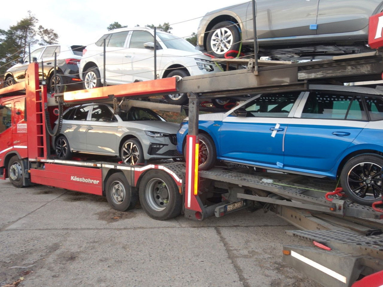 Volvo FM 13 460 6x2 Kässbohrer Metago - Supertrans - Camión portavehículos: foto 4 Volvo FM 13 460 6x2 Kässbohrer Metago - Supertrans - Camión portavehículos: foto 4