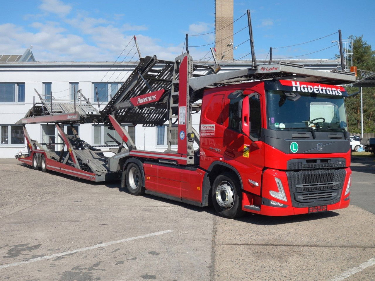 Volvo FM 13 460, Retarder , mit Euro Lohr - Camión portavehículos: foto 3 Volvo FM 13 460, Retarder , mit Euro Lohr - Camión portavehículos: foto 3