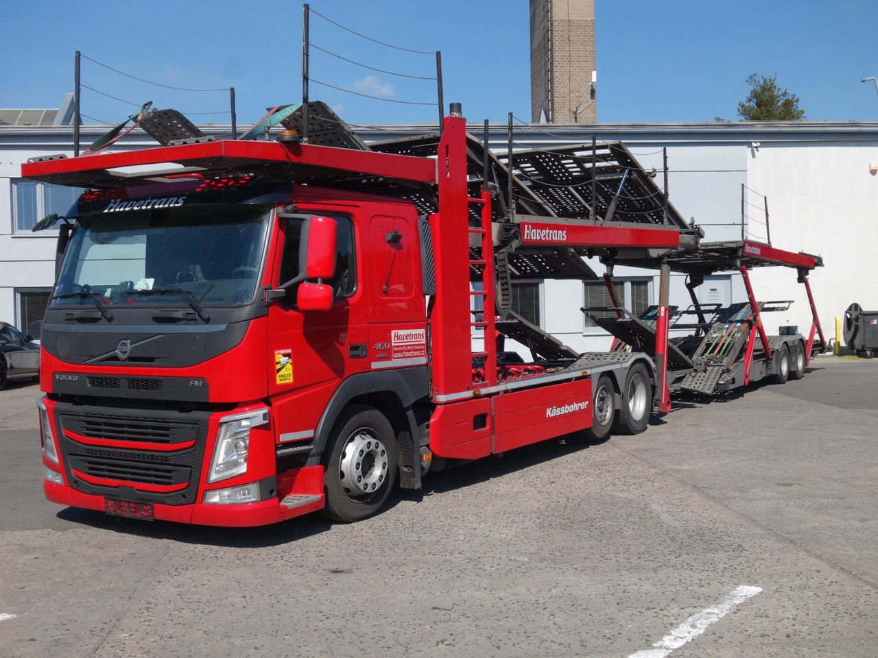 Volvo FM 460 6x2 Kassbohre Metago Pro / Intago tt, VDI Volvo FM 460 6x2 Kassbohre Metago / Supertrans - Camión portavehículos: foto 1 Volvo FM 460 6x2 Kassbohre Metago Pro / Intago tt, VDI Volvo FM 460 6x2 Kassbohre Metago / Supertrans - Camión portavehículos: foto 1