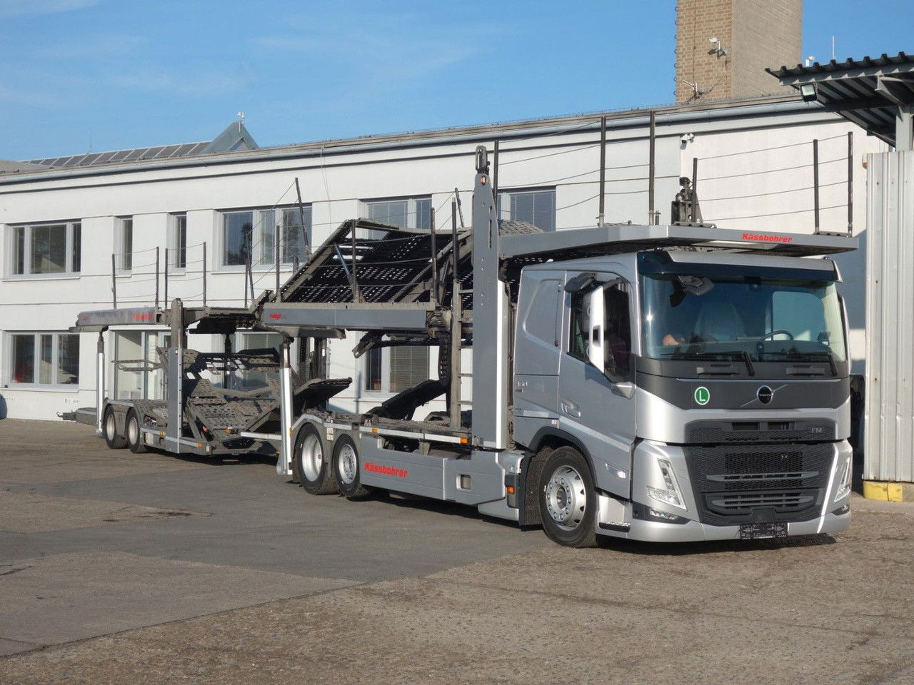 Volvo FM 460 6x2 Kassbohrer Metago / Intago tt, VDI - Camión portavehículos: foto 2 Volvo FM 460 6x2 Kassbohrer Metago / Intago tt, VDI - Camión portavehículos: foto 2