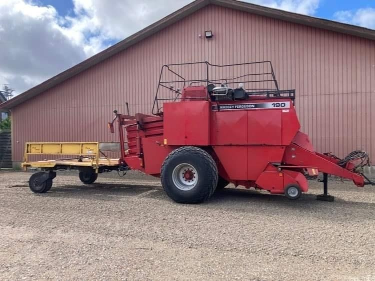 Massey Ferguson LB190 Fieldstar *** m. parkland ballevogn ***  - Empacadora de pacas cuadradas: foto 3 Massey Ferguson LB190 Fieldstar *** m. parkland ballevogn ***  - Empacadora de pacas cuadradas: foto 3