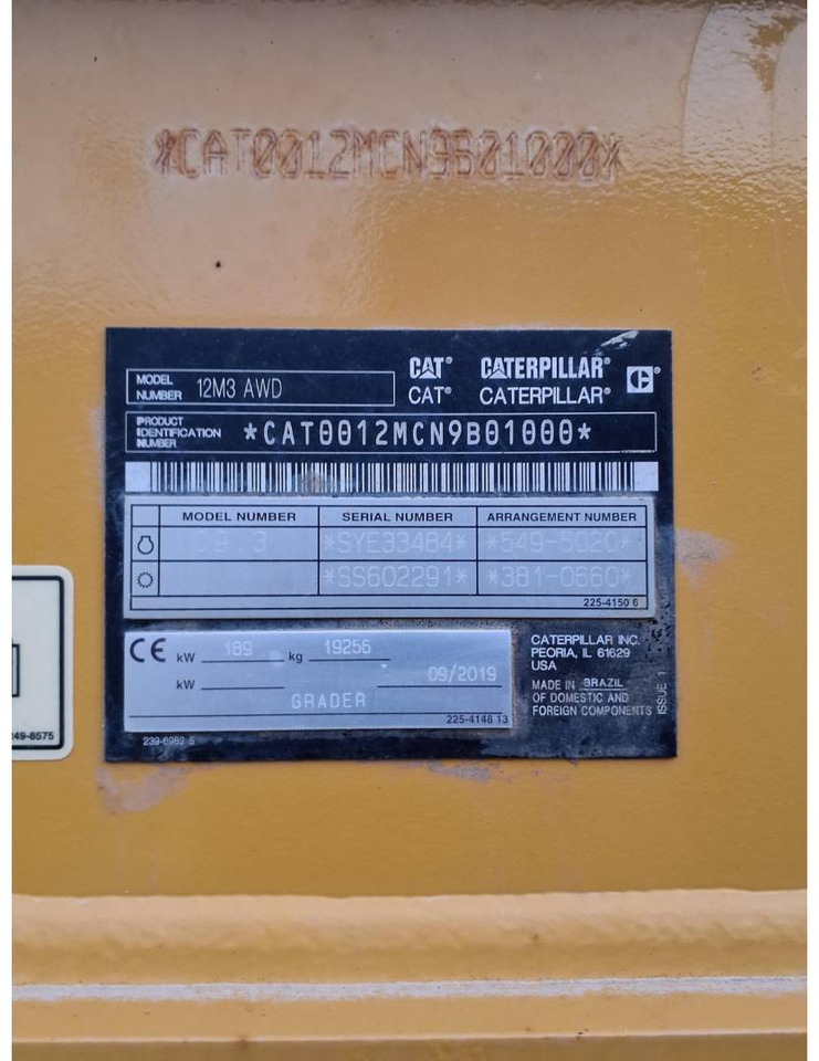 CAT 12M3AWD - Grader: foto 5 CAT 12M3AWD - Grader: foto 5
