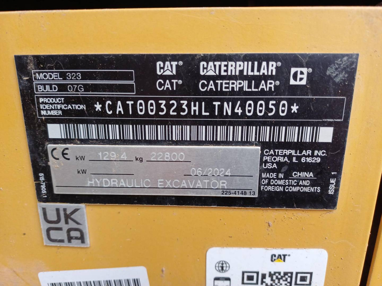 Excavadora de cadenas CAT 323-07: foto 6 Excavadora de cadenas CAT 323-07: foto 6