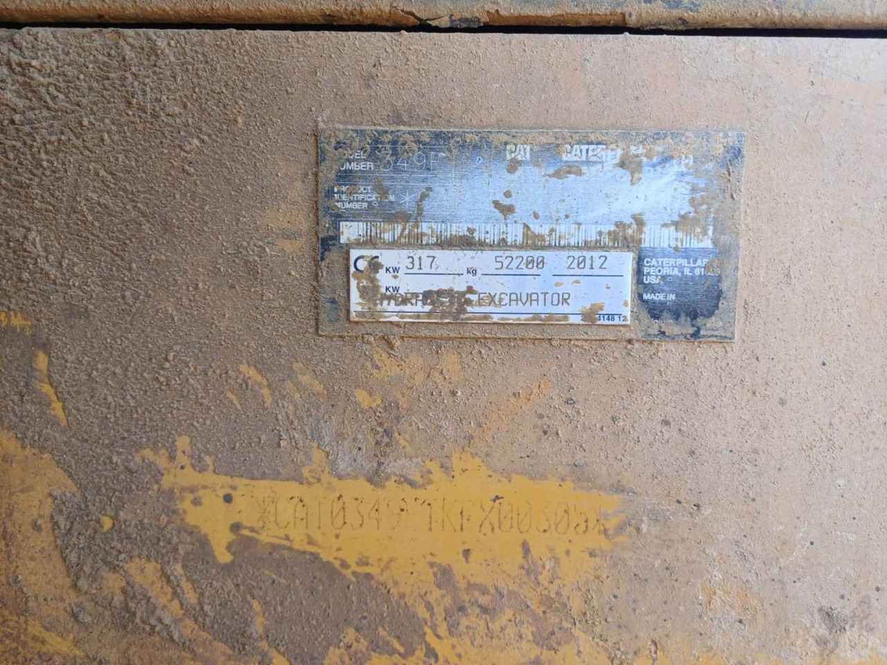 Excavadora de cadenas CAT 349ELVG: foto 6 Excavadora de cadenas CAT 349ELVG: foto 6