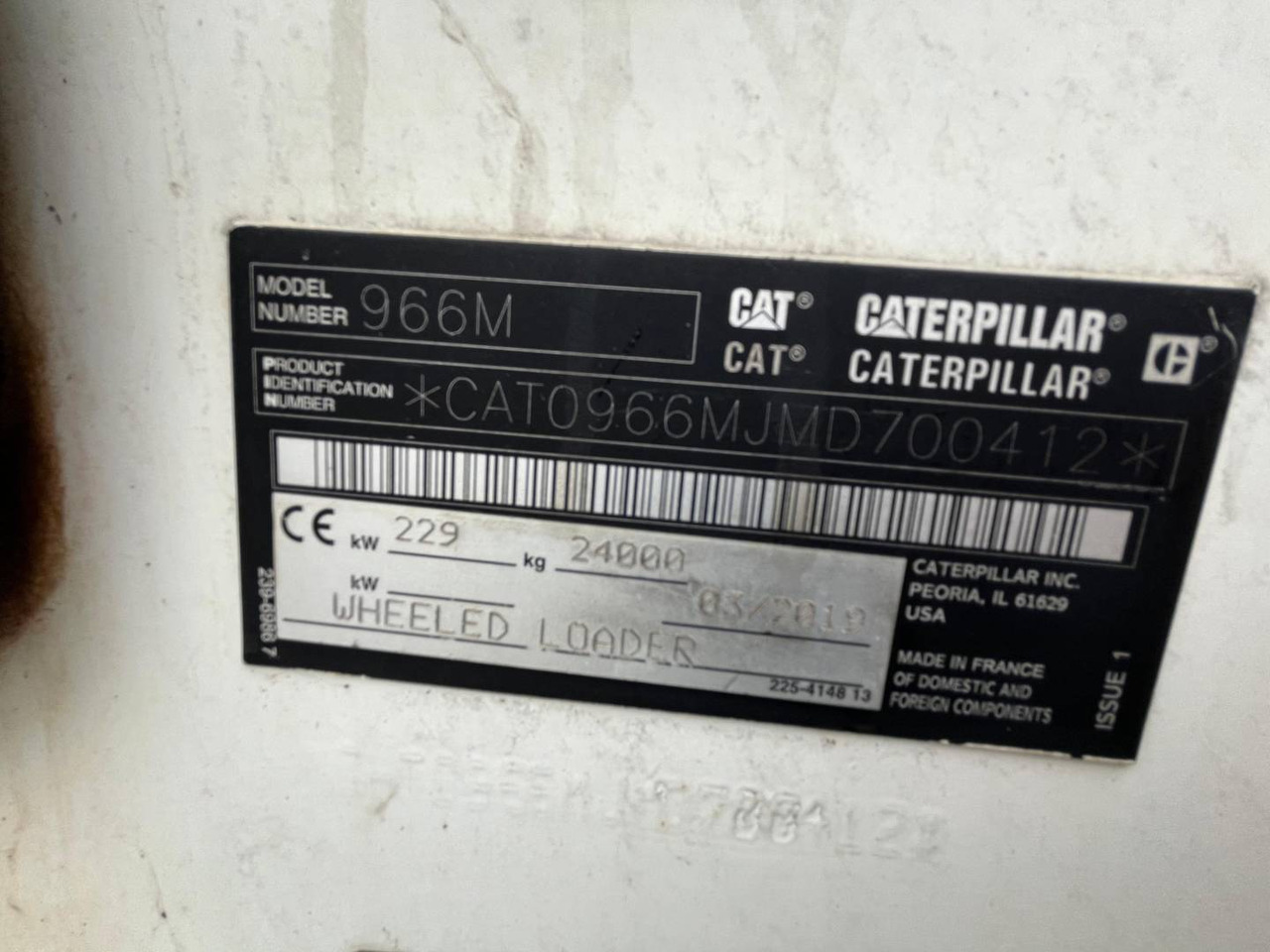 Cargadora de ruedas CAT 966M: foto 6