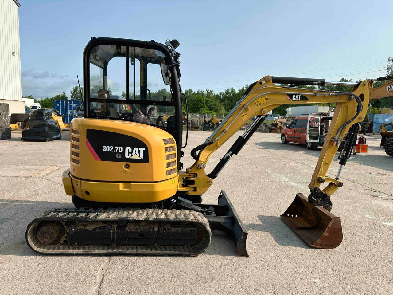 Excavadora de cadenas CAT 302.7DCR: foto 14
