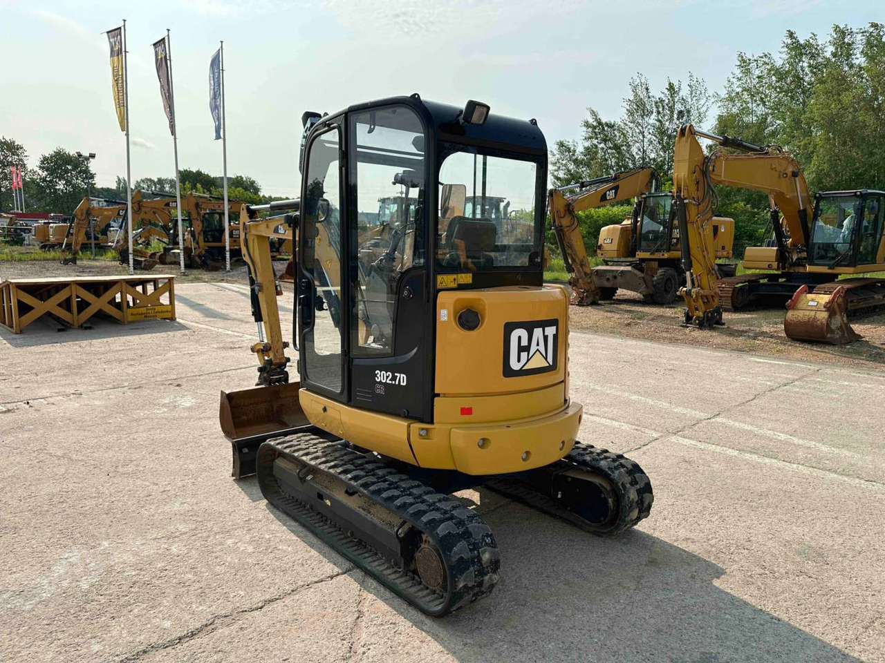 Excavadora de cadenas CAT 302.7DCR: foto 10