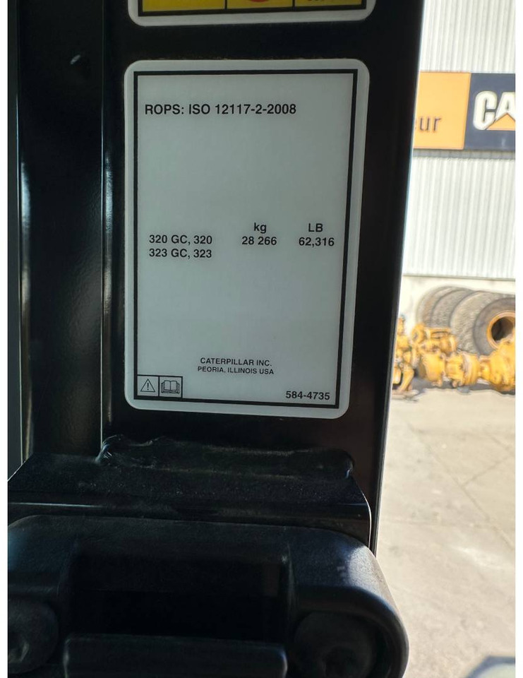 Excavadora de cadenas CAT 323: foto 17