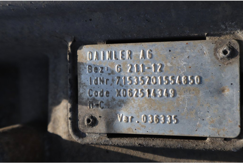 Mercedes-Benz G211-12KL MP4 OM470 715.352.01.554850 - Caja de cambios para Camión: foto 5 Mercedes-Benz G211-12KL MP4 OM470 715.352.01.554850 - Caja de cambios para Camión: foto 5