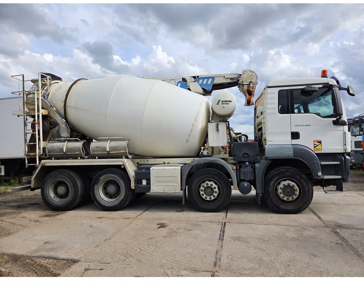 TGS 35.400 8X4 Concrete Mixer Stetter Euro 6 Steelsuspension - Camión hormigonera: foto 4 TGS 35.400 8X4 Concrete Mixer Stetter Euro 6 Steelsuspension - Camión hormigonera: foto 4