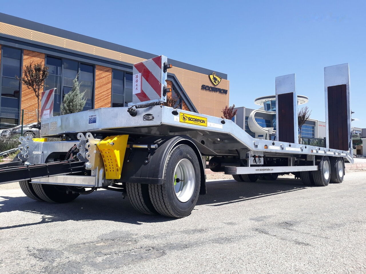 Scorpion Trailer SCORPION TRAILER NEW 3 AXLE (MANUFACTURER COMPANY) - Semirremolque góndola rebajadas: foto 2 Scorpion Trailer SCORPION TRAILER NEW 3 AXLE (MANUFACTURER COMPANY) - Semirremolque góndola rebajadas: foto 2