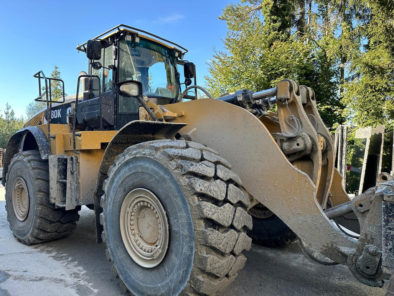 CAT 980K Block Handler,Bucket + forks,Schaufel+Gabel - Cargadora de ruedas: foto 4 CAT 980K Block Handler,Bucket + forks,Schaufel+Gabel - Cargadora de ruedas: foto 4