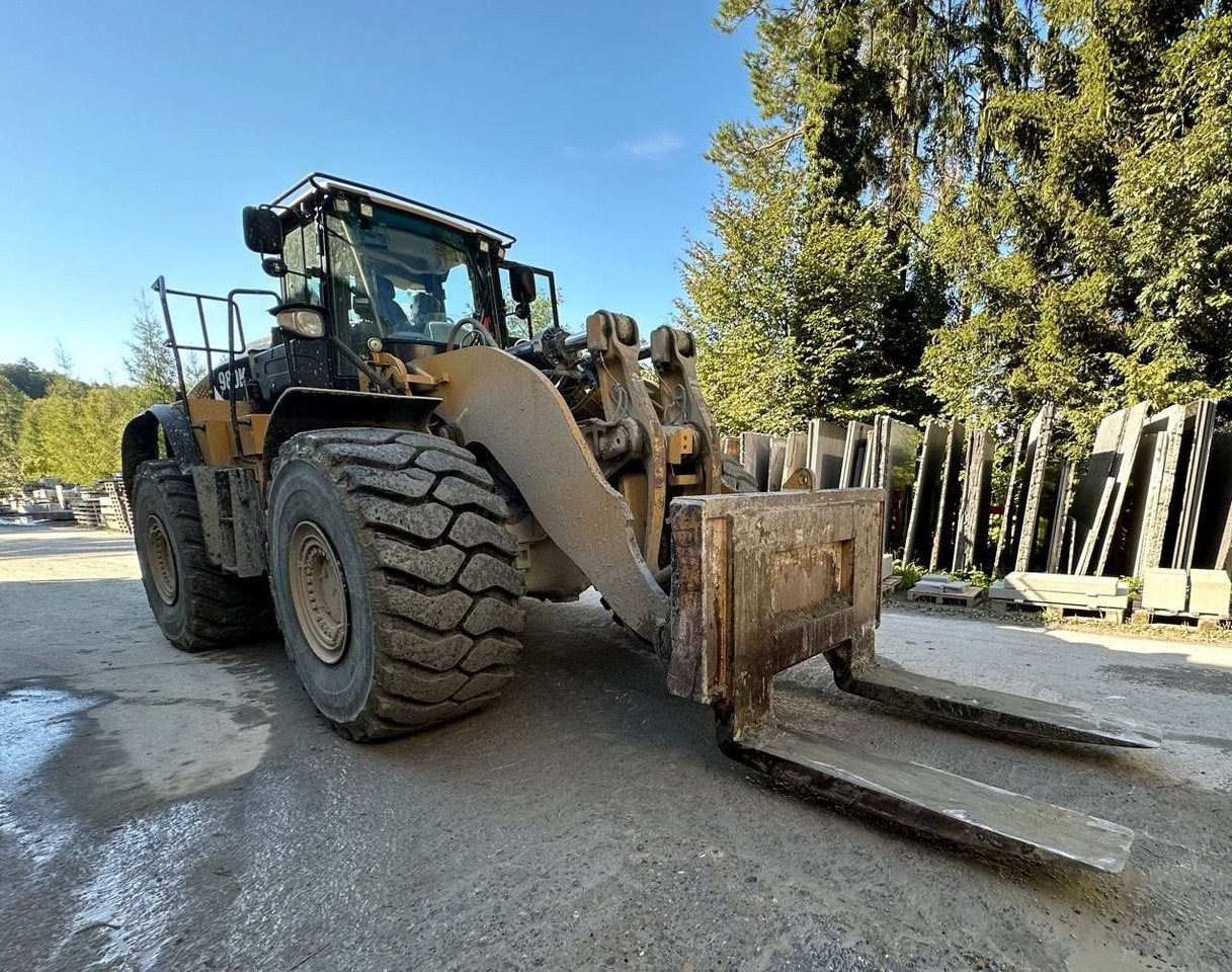 CAT 980K Block Handler,Bucket + forks,Schaufel+Gabel - Cargadora de ruedas: foto 1 CAT 980K Block Handler,Bucket + forks,Schaufel+Gabel - Cargadora de ruedas: foto 1