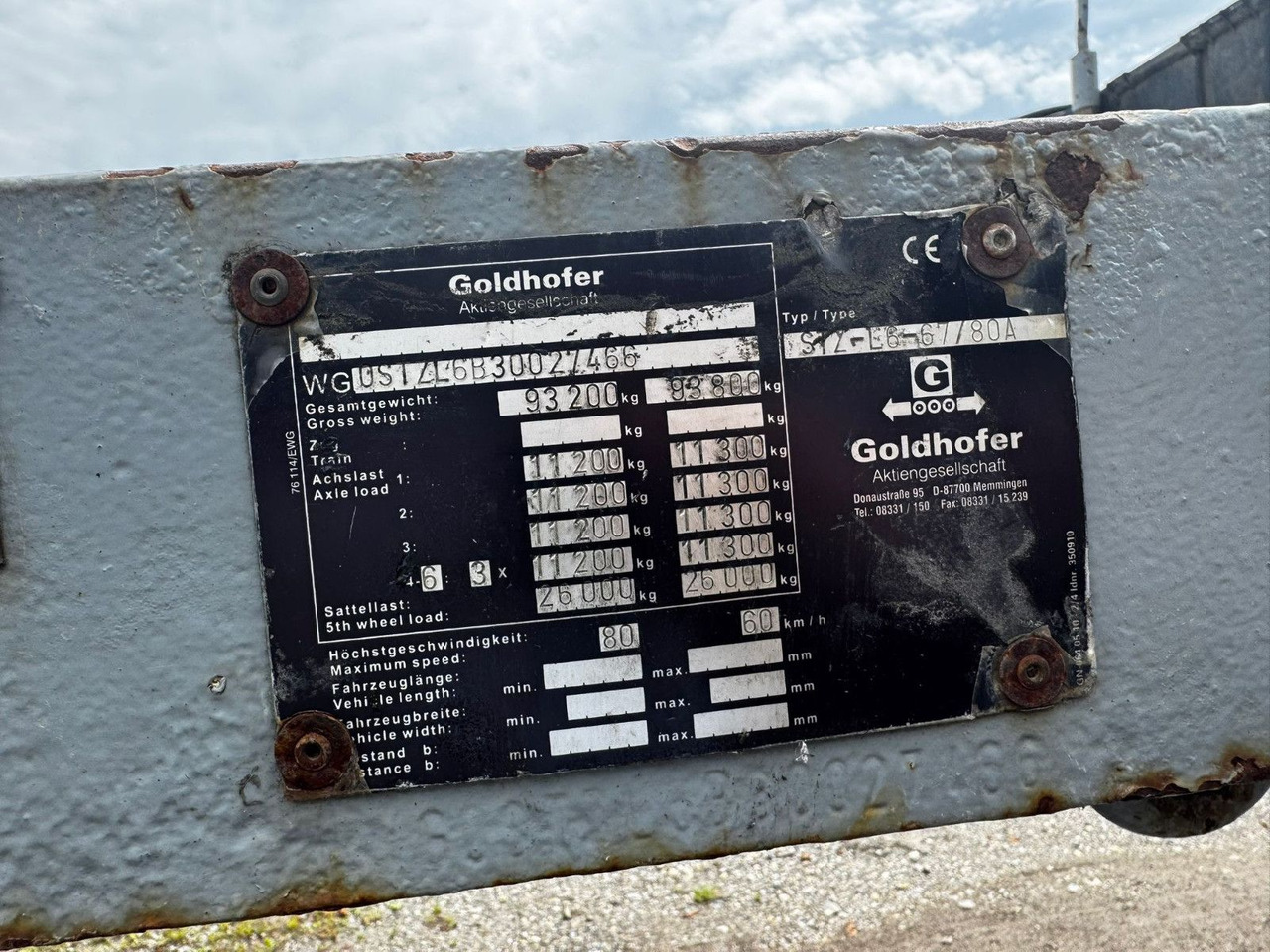 Semirremolque góndola rebajadas Goldhofer STZ-L6-67/80A, 94ton, verbreiterbar: foto 9