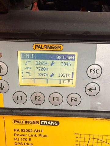 Camión grúa, Camión lona MAN TGS 35.480 10x6,E5,Palfinger PK92002+JIB+winch: foto 14 Camión grúa, Camión lona MAN TGS 35.480 10x6,E5,Palfinger PK92002+JIB+winch: foto 14