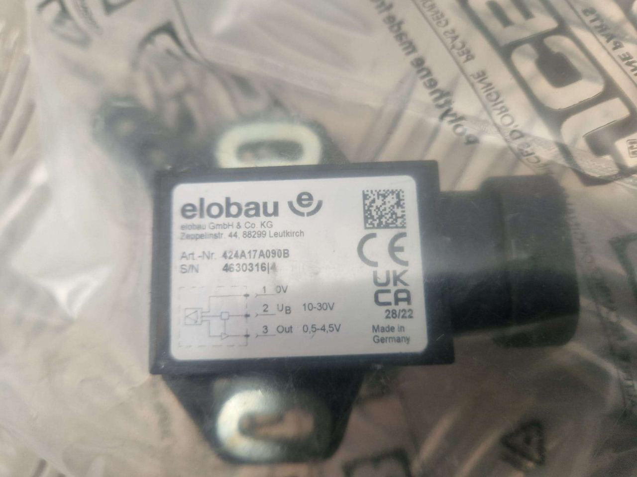 Fastrac angle sensor with lever JCB 332/S4707 - Motor y piezas para Maquinaria de construcción: foto 2 Fastrac angle sensor with lever JCB 332/S4707 - Motor y piezas para Maquinaria de construcción: foto 2