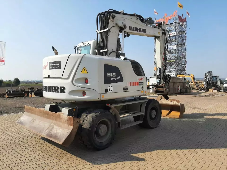 2015 Liebherr A 918Compact - Excavadora de ruedas: foto 3 2015 Liebherr A 918Compact - Excavadora de ruedas: foto 3