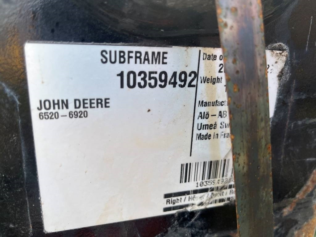 Lastarfäste Quicke Ålö Trima till JD 6520 - 6930 - Cargador frontal para tractor: foto 2 Lastarfäste Quicke Ålö Trima till JD 6520 - 6930 - Cargador frontal para tractor: foto 2