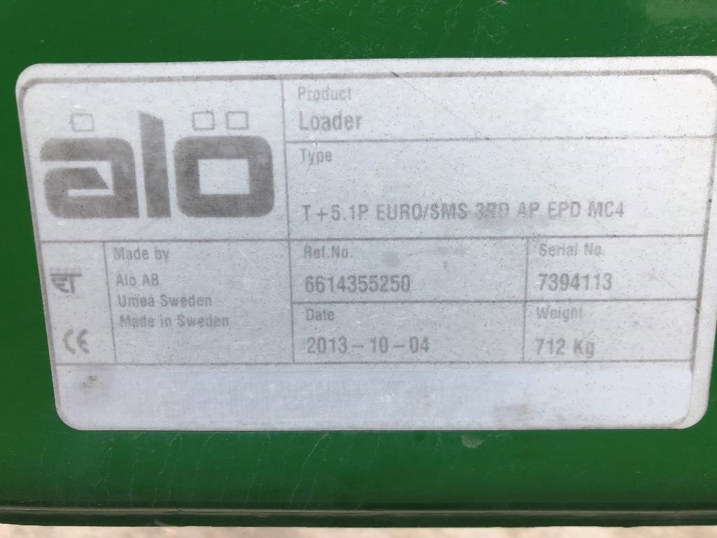 Reservdelar / Parts till Trima +5.1 P lastare - Cargador frontal para tractor: foto 2 Reservdelar / Parts till Trima +5.1 P lastare - Cargador frontal para tractor: foto 2