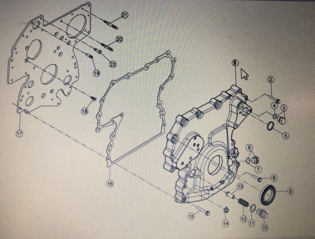 CLAAS 00 1160 738 0/Obudowa rozdzielacza/Claas Arion 640 600 500 - Hidráulica para Maquinaria agrícola: foto 1 CLAAS 00 1160 738 0/Obudowa rozdzielacza/Claas Arion 640 600 500 - Hidráulica para Maquinaria agrícola: foto 1