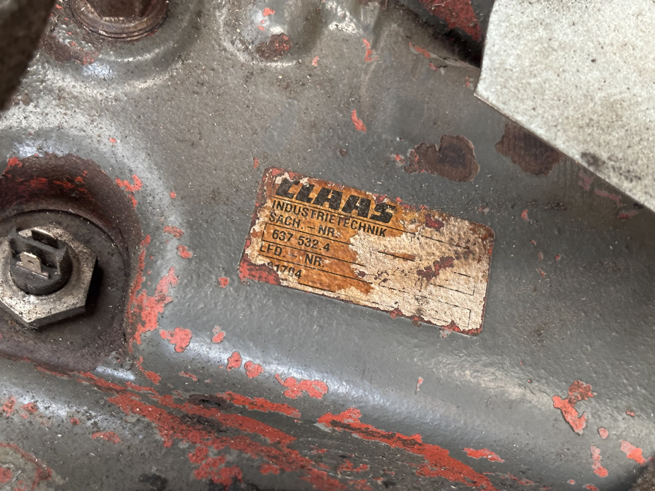 Claas 480 Wałek Napędu Skrzyni Biegów 0007694080 0006379471 0006376880 - Palier para Maquinaria agrícola: foto 3 Claas 480 Wałek Napędu Skrzyni Biegów 0007694080 0006379471 0006376880 - Palier para Maquinaria agrícola: foto 3