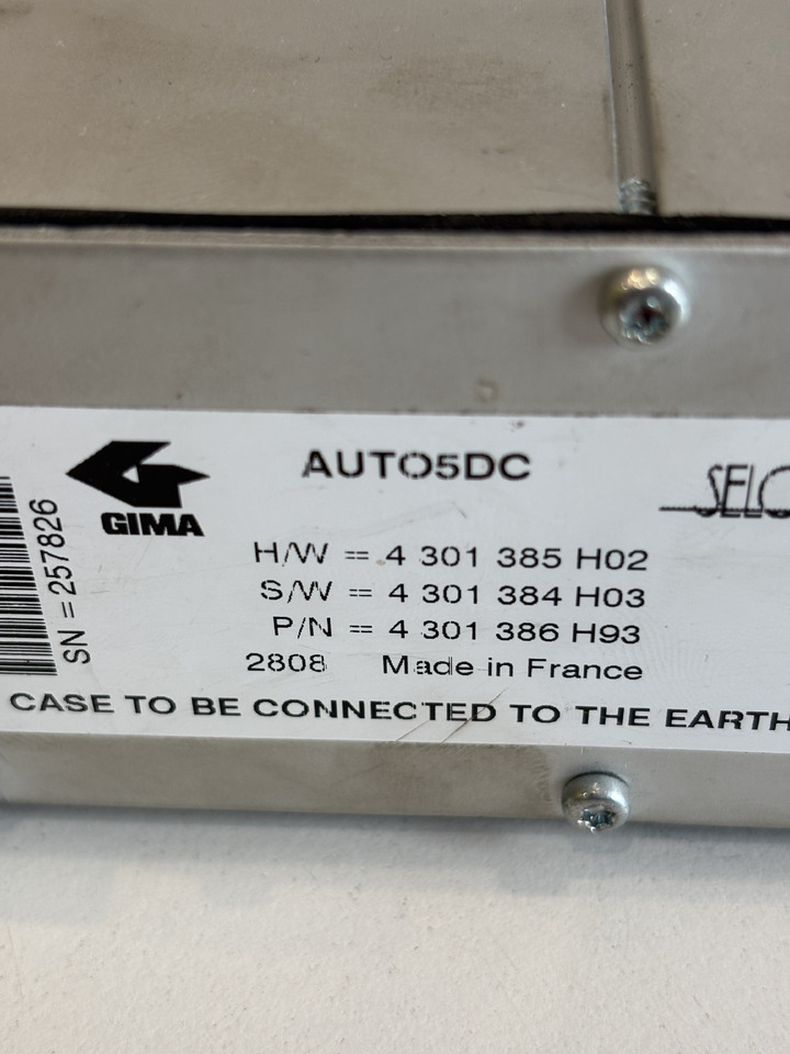 Claas Axion Arion C-MATIC - moduł sterownik ECU Auto5DC 4301385H02 - Unidad de control para Maquinaria agrícola: foto 1 Claas Axion Arion C-MATIC - moduł sterownik ECU Auto5DC 4301385H02 - Unidad de control para Maquinaria agrícola: foto 1