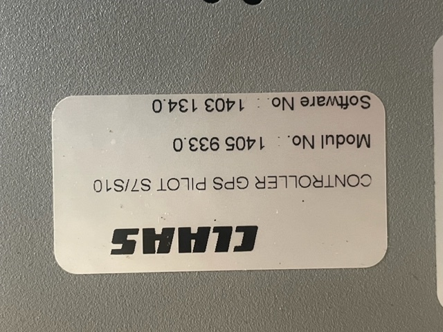 Claas GPS pilot S7/S11 , 14059330 Claas eDriveX źyroskop i antena - Sistema de navegación: foto 4 Claas GPS pilot S7/S11 , 14059330 Claas eDriveX źyroskop i antena - Sistema de navegación: foto 4