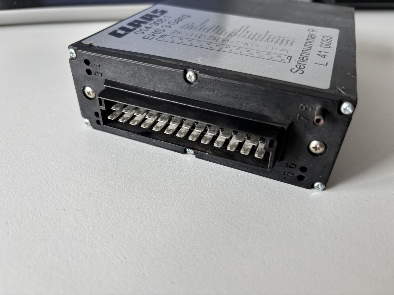 Claas LEXION 510 530 540 560 580 Moduł Sterownik EHS 3 Gang 00 0014 908 4 014908.X - Unidad de control para Cosechadora de granos: foto 2 Claas LEXION 510 530 540 560 580 Moduł Sterownik EHS 3 Gang 00 0014 908 4 014908.X - Unidad de control para Cosechadora de granos: foto 2