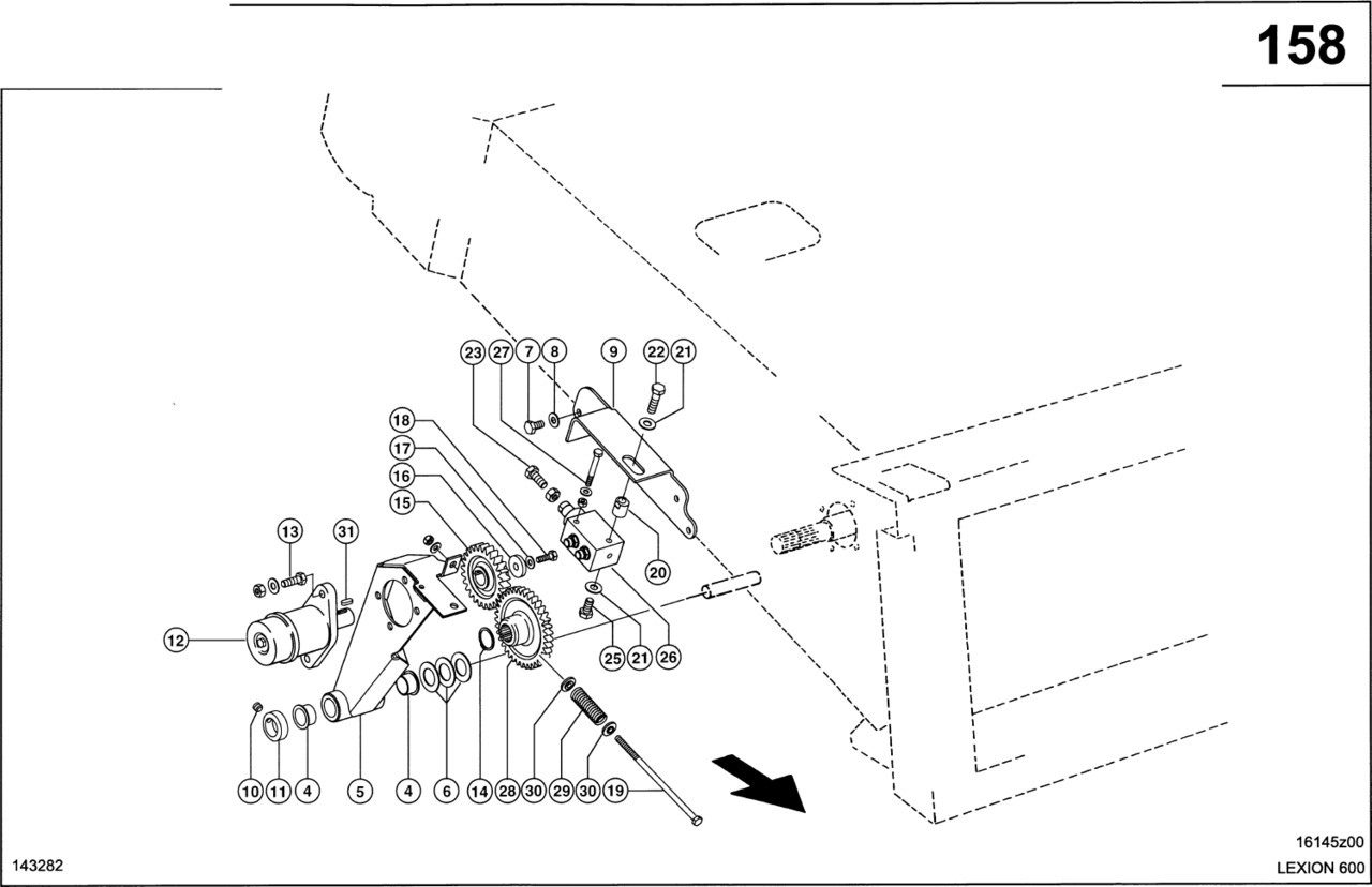 Claas Lexion 600 SILNIK HYDRAULICZNY 0000743183 (Kanał wciągający; napęd rewersji) - Motor hidráulico para Maquinaria agrícola: foto 1 Claas Lexion 600 SILNIK HYDRAULICZNY 0000743183 (Kanał wciągający; napęd rewersji) - Motor hidráulico para Maquinaria agrícola: foto 1