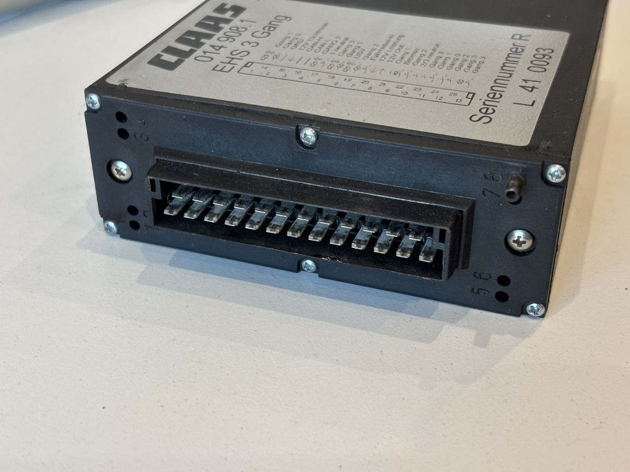 Claas Lexion Moduł Sterownik EHS 3 Gang 014 908.1 0149081 014908.1 - Unidad de control para Maquinaria agrícola: foto 3 Claas Lexion Moduł Sterownik EHS 3 Gang 014 908.1 0149081 014908.1 - Unidad de control para Maquinaria agrícola: foto 3